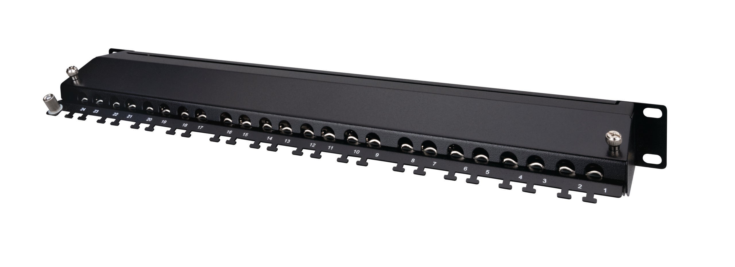 Vanco Category 6A Patch Panels- Type: 24 Port & Rack Space: 1 Unit Sale