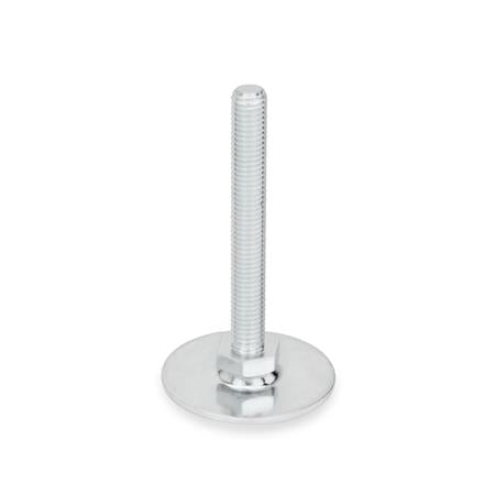 JW WINCO GN40-40-5/8X11-150-A1-UK GN 40 Leveling Feet Steel, Tapped Socket or Threaded Stud Type Online Hot Sale