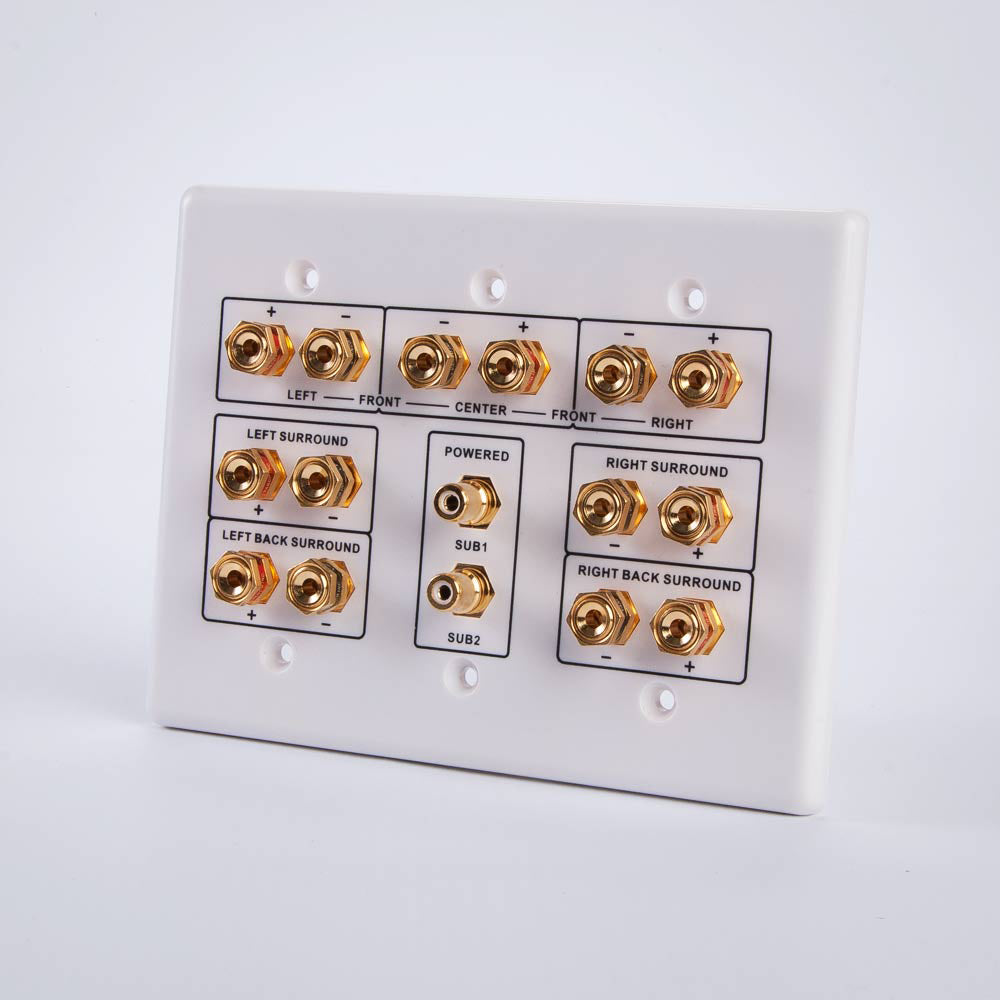 Vanco HTWP72 7.2 Home Theater Connection Wall Plate on Sale