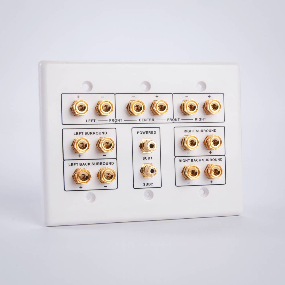 Vanco HTWP72 7.2 Home Theater Connection Wall Plate on Sale