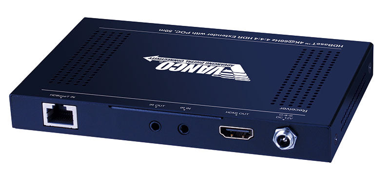 Vanco HDBT4K50 EXTENDER HDMI HDBASET HDCP2.2 4K/60Hz HDR 50M OVER 1-UTP w/POC w/IR Supply