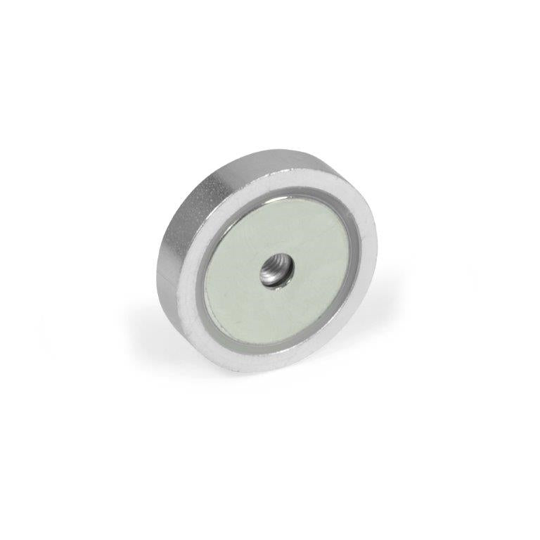 JW WINCO GN50.5-ND-75 RETAINING MAGNET W/ TAPPED THREAD, DISC SHAPE Fashion