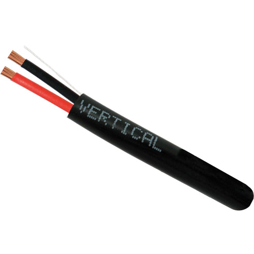 Vertical Cable 500ft 16 Gauge In-Wall Speaker Wire, CL3, 16/2 – Black Online Sale