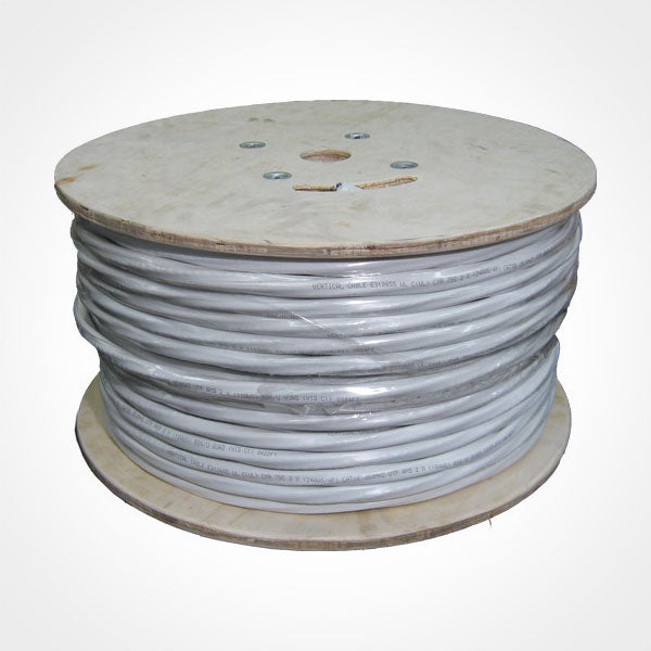 Vertical Cable 500ft RG-6 Coax Cable – 2 Quad Shield + 2 CAT5E + 2 Fiber, UL listed Fashion