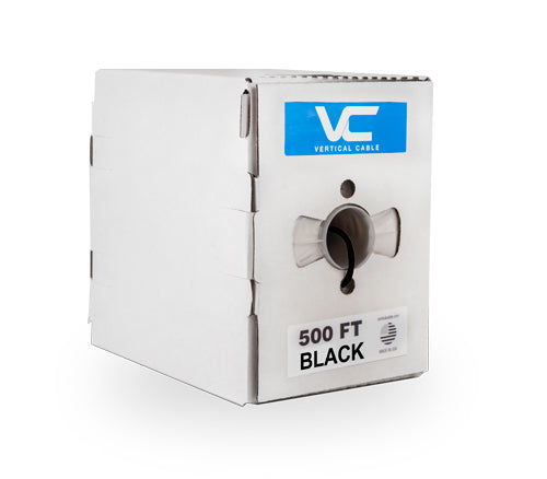 Vertical Cable 500FT – CAT6, Plenum, MADE IN USA, 23AWG, UTP, 4 Pair, Solid Bare Copper, 550MHz, Pull Box Online Sale