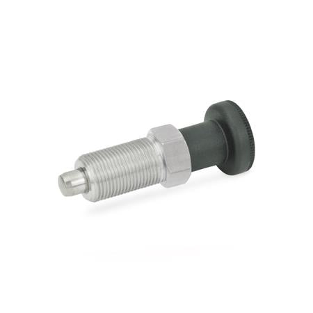 JW WINCO GN617-10-M20-GK-NI INDEXING PLUNGER – 617-10-M20X1.5-GK-NI on Sale