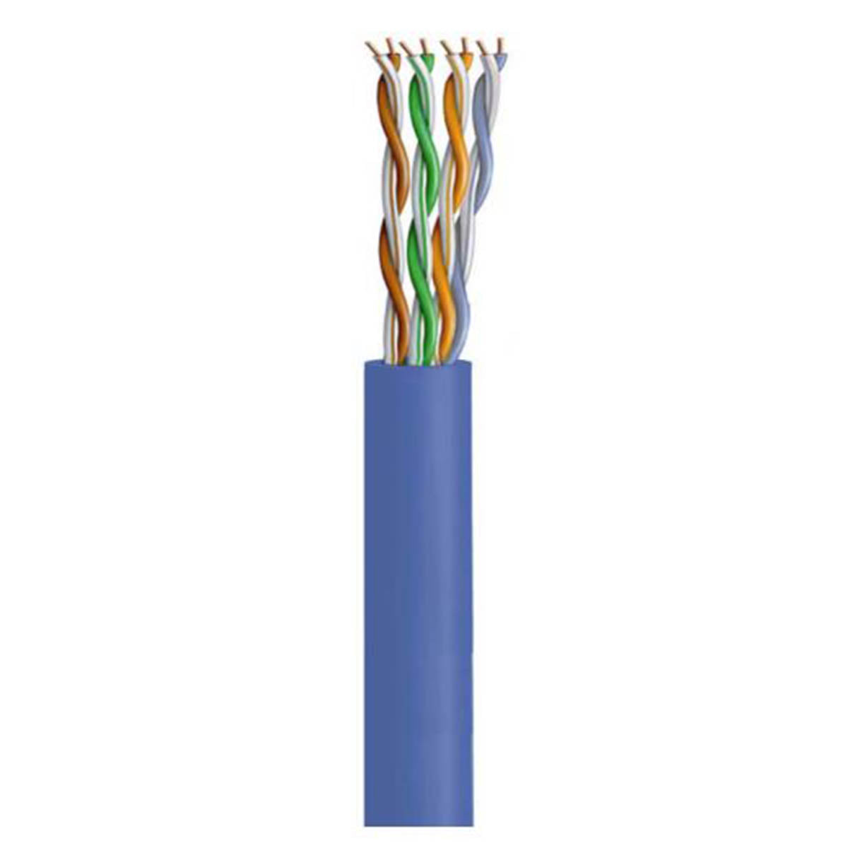 Vextra VPC5EB 1000ft Cat5e Plenum Cable – 350MHz 24AWG USA MADE Online now