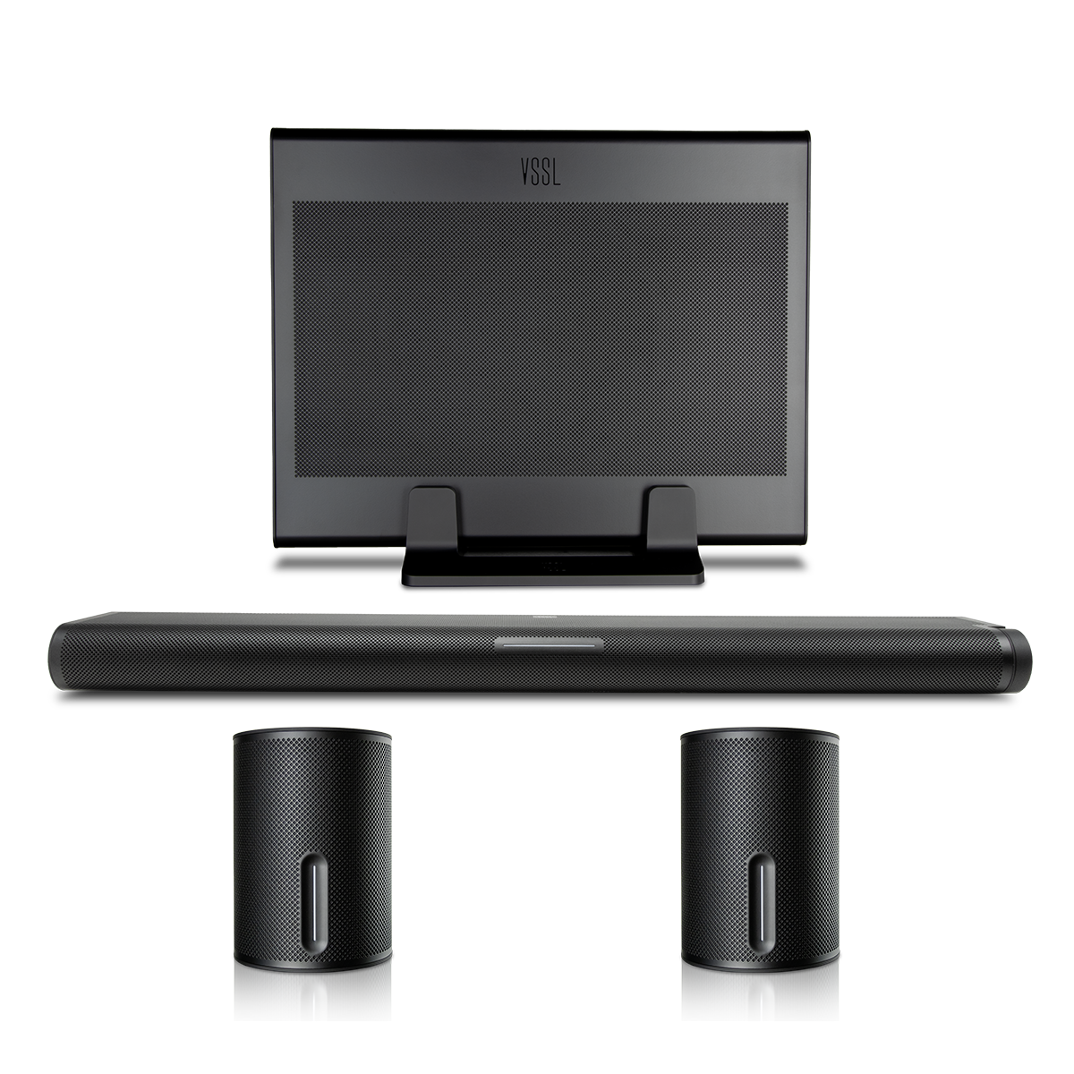 VSSL SX Series Wireless Surround Sound System with LCR Soundbar, 2 Speakers, and SXSUB Online Hot Sale