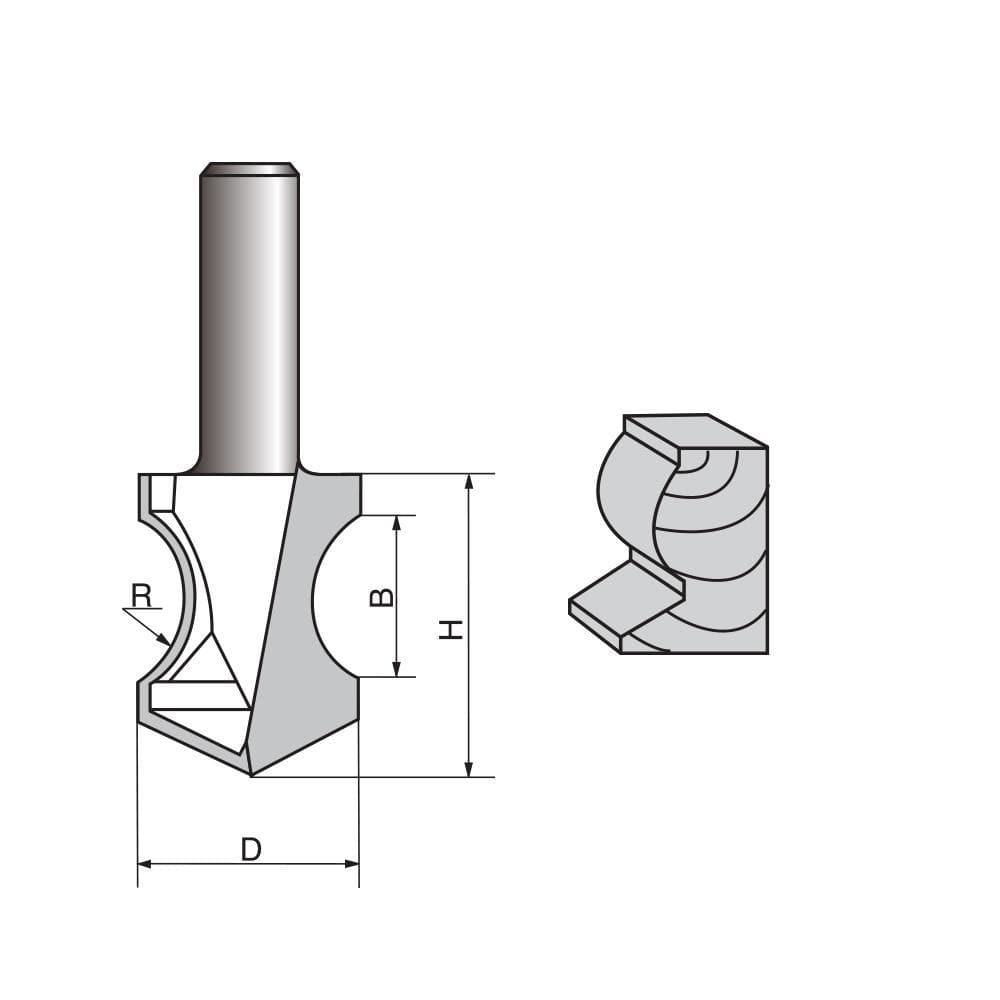 Plunge Hand Grip Router bit Fashion