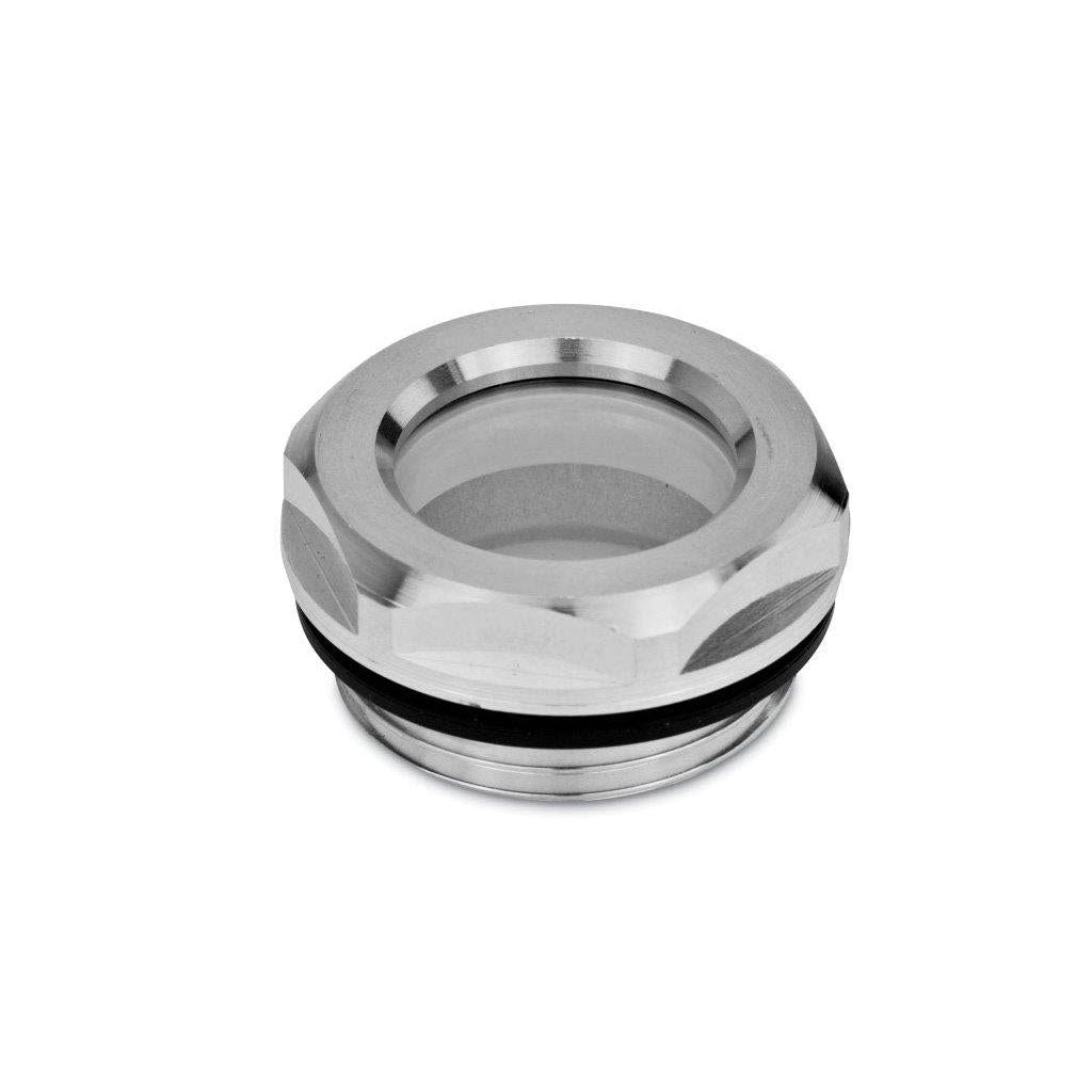 JW WINCO GN743-18-M27X1.5-B HEAT RESISTANT OIL SIGHT GLASS ALUMINUM W/O REFLECTOR Discount
