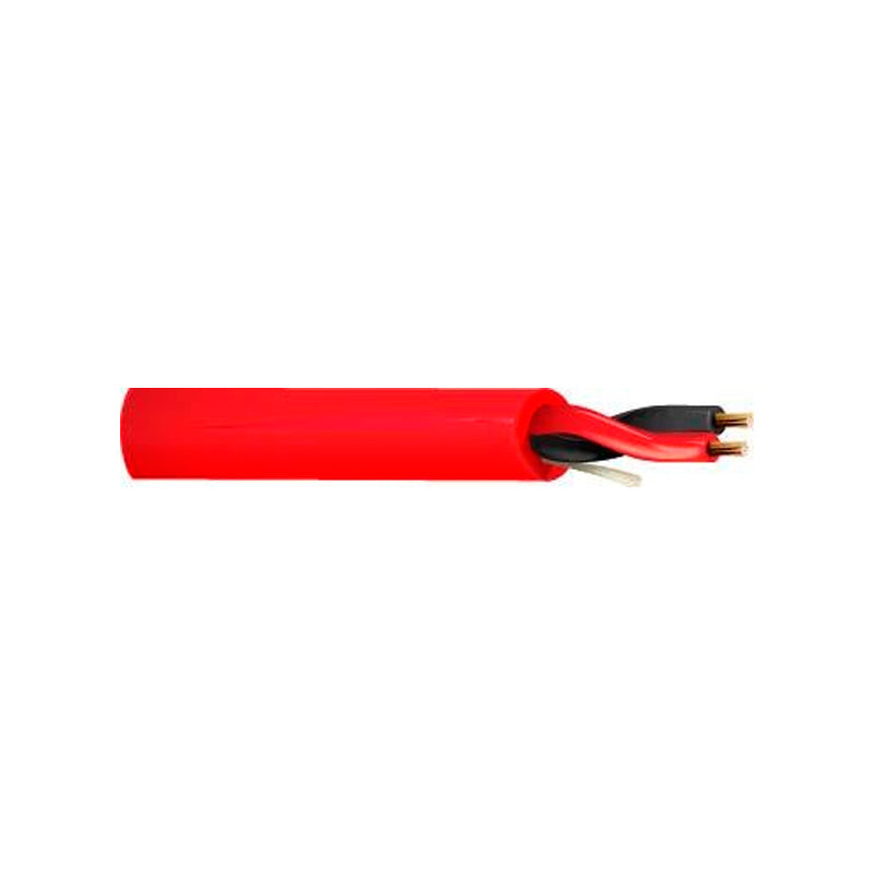 West Penn 1P 12G STRD USHL FR PLEN Bulk Fire Alarm Cable, Reel-In-Box Fashion
