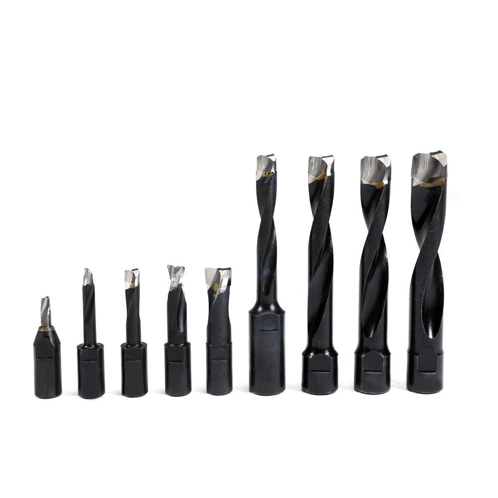 Router Cutter Bit Set for DF500 and DF700 Domino, 9 Pcs Fashion