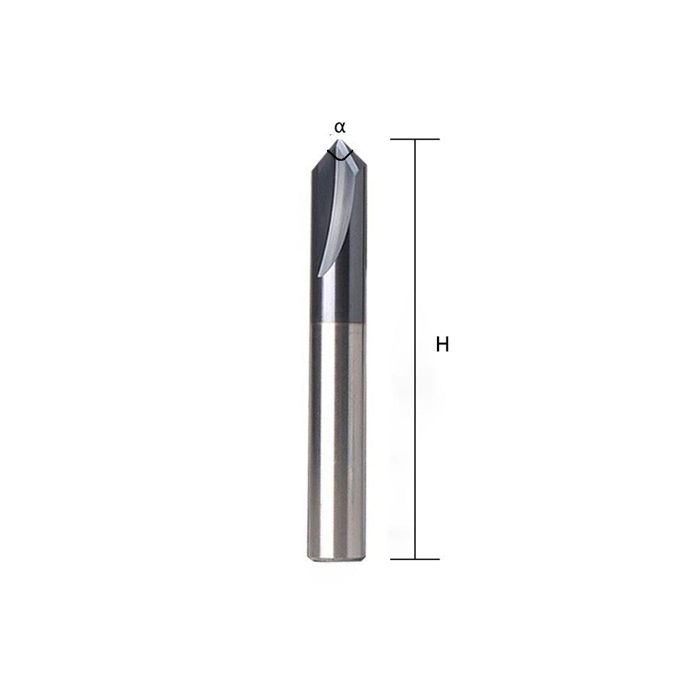 Solid Carbide CNC Carving Router Bit, 6mm Shank 60/90 Degree Supply