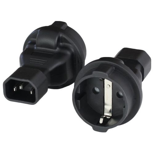World Cord Adapter IEC 60320 C14 to Schuko 10A 250V Online now