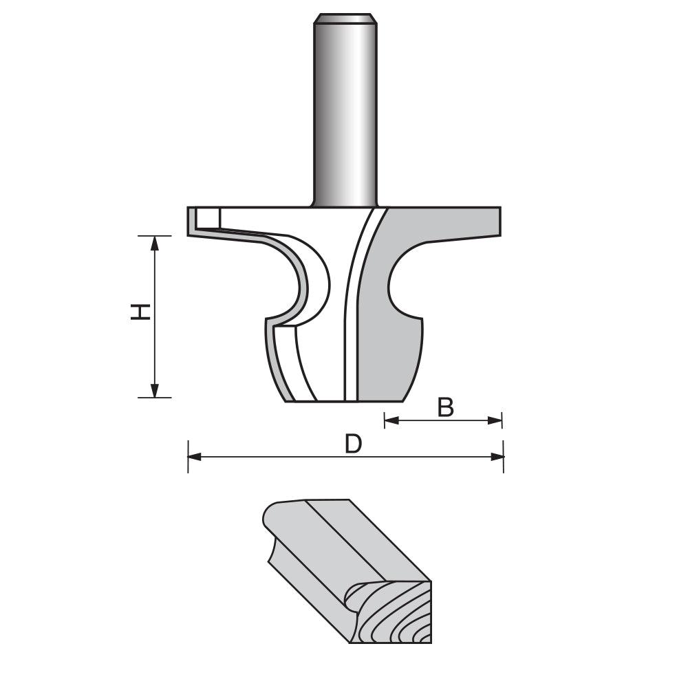Table Edge Convex Router Bit Online now