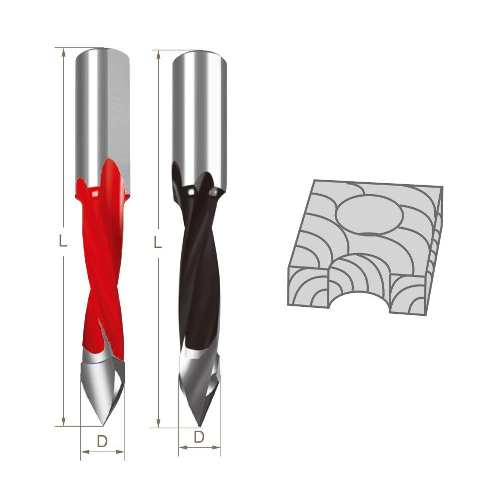 TCT Through-Hole V-Point Boring Bit Discount