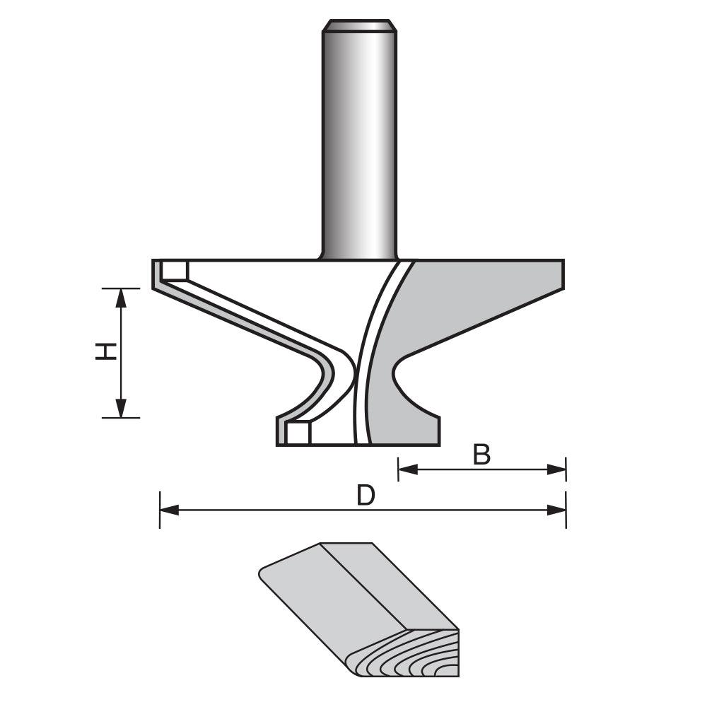 Table Edge Beading Router Bit-2015 Supply