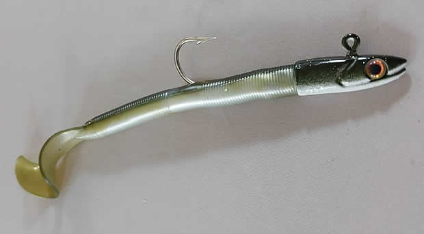 Bill Hurley 6.5″ 1/2oz Unrigged 8pk Swimming Sandeel Olive Hot on Sale