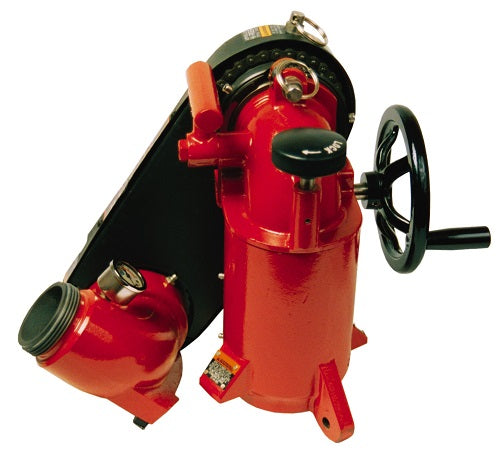 3431 Akron Apollo Hi-Riser Single Inlet Portable and Deck Monitor, with Ground Base and Truck Flange, less Pipe and Tips Sale