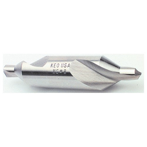 Keo AV4216250 10 mm x 100 mm OAL 60 Degree HSS Plain Combined Drill and Countersink Uncoated Online Hot Sale