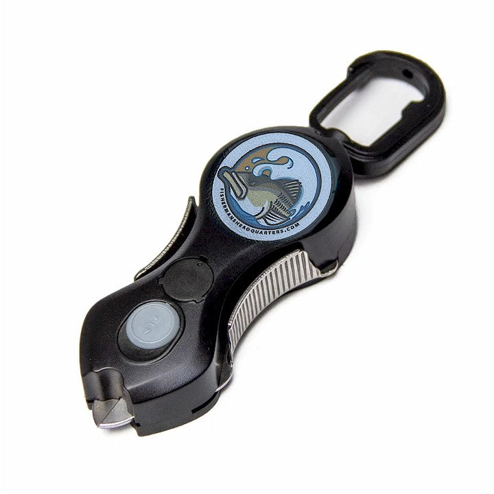 Boomerang Original LED Snip Retractable Fishing Line Cutter Fish Head Logo Fashion