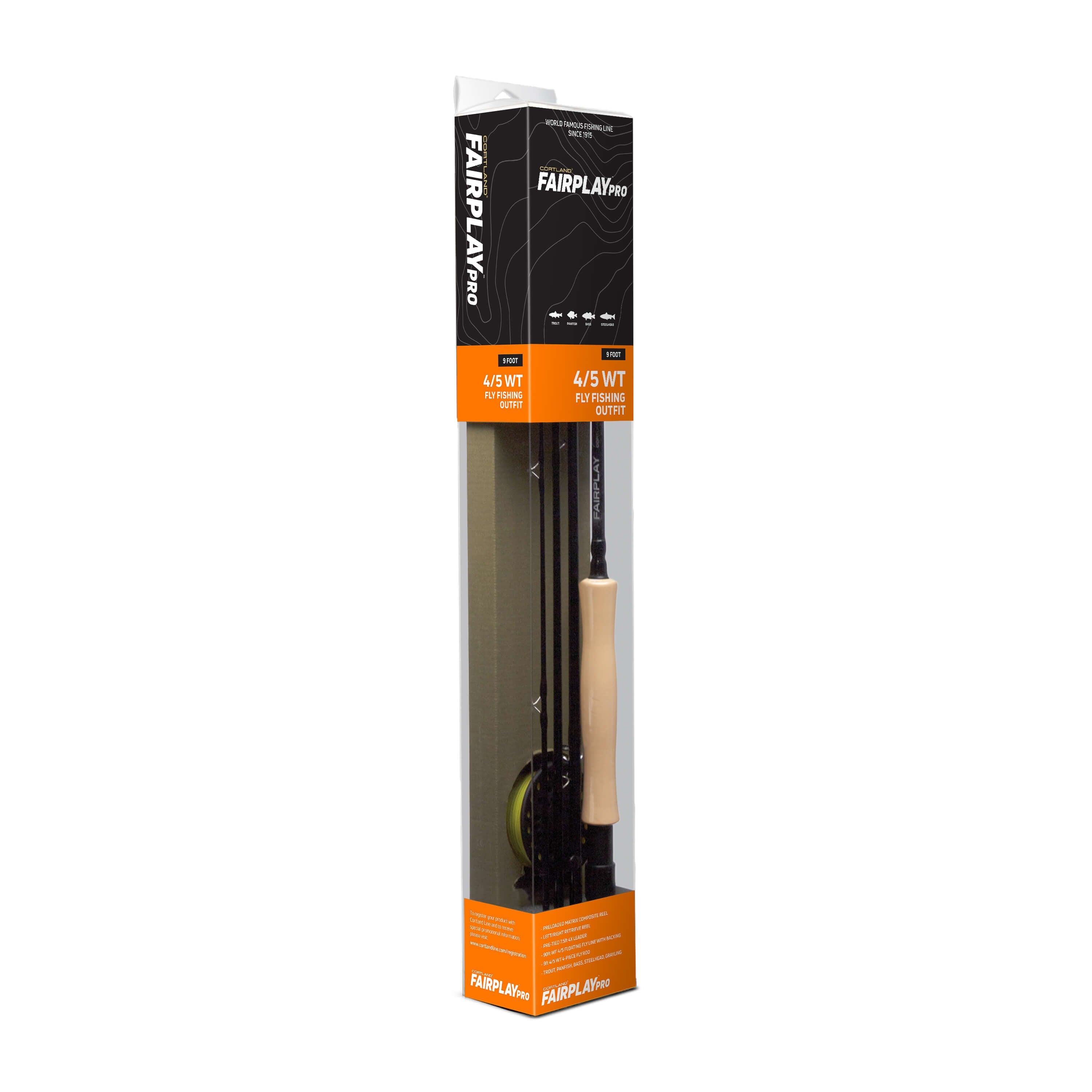 Cortland Fairplay Pro Outfit – 4/5wt / 9ft Supply