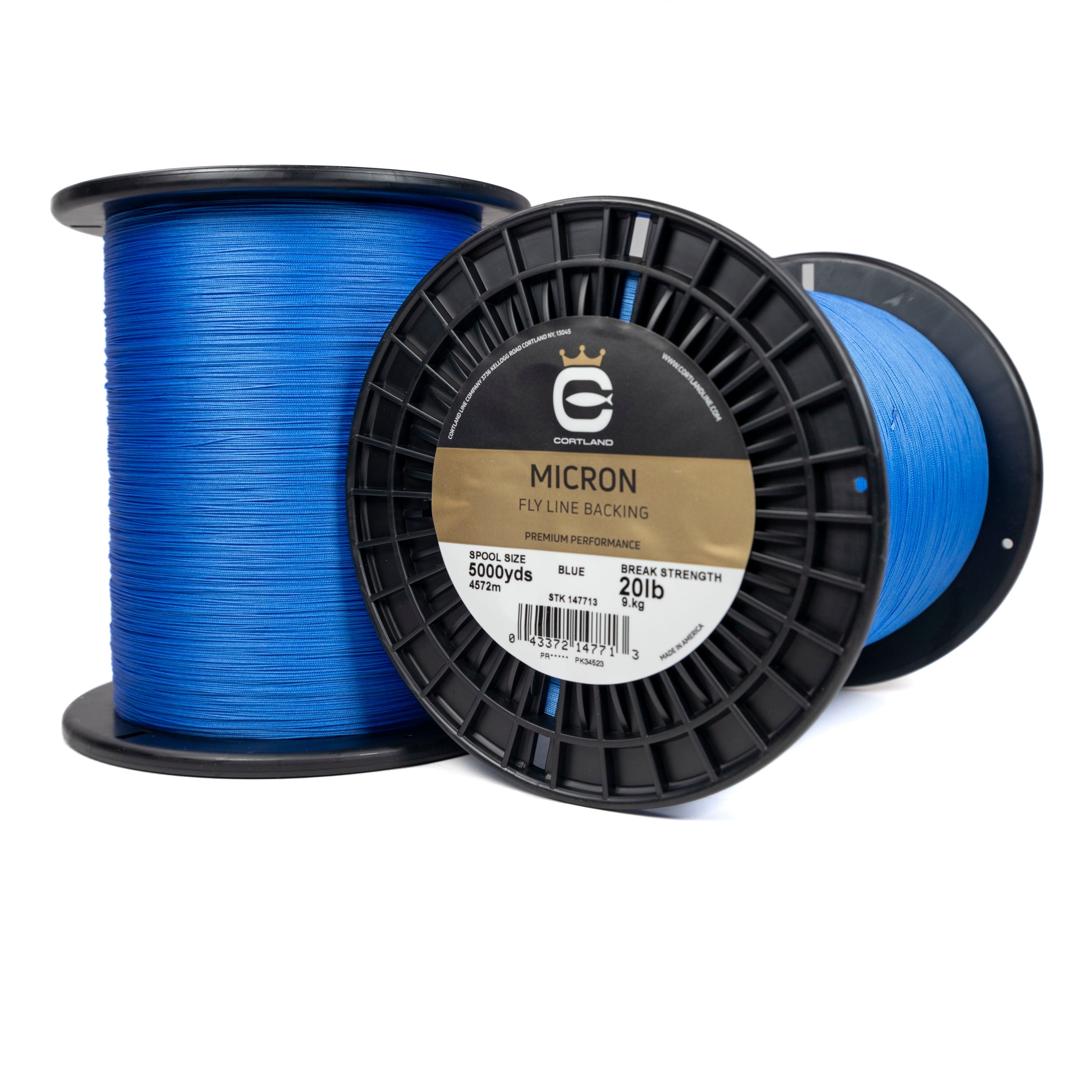 Cortland Micron Fly Line Backing – Blue Online now