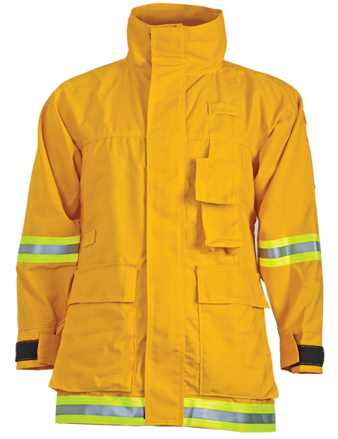 CrewBoss Interface Coat- 6.0 oz Nomex Yellow on Sale