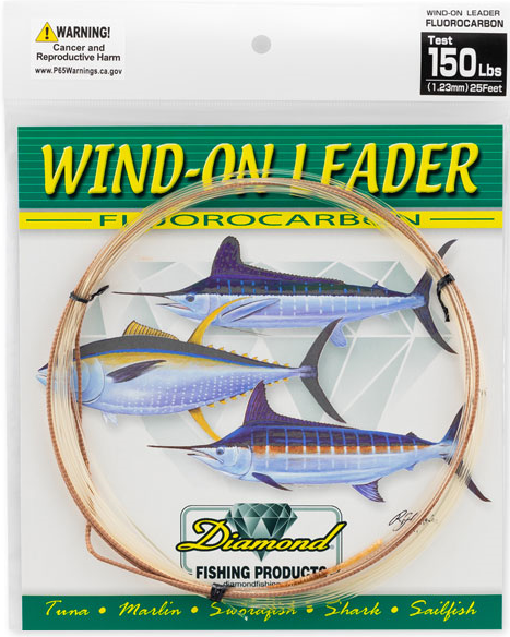 Diamond Fluorocarbon Wind-On Leader – Clear on Sale