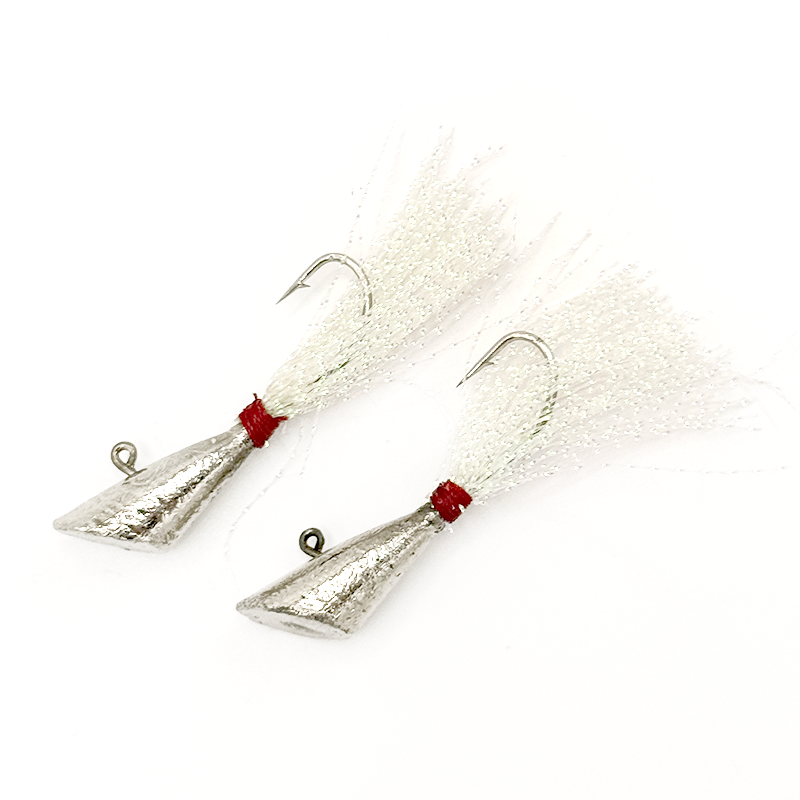 F.J. Neil Chrome Shad Dart with Pearl Flash Sale
