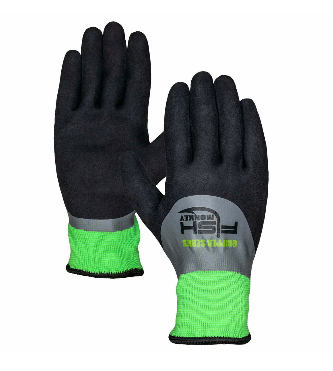 Fish Monkey Winter Gripper Gloves Fashion