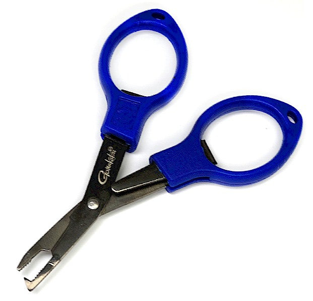 Gamakatsu Folding Braid Scissors with Split Ring Opener Online now