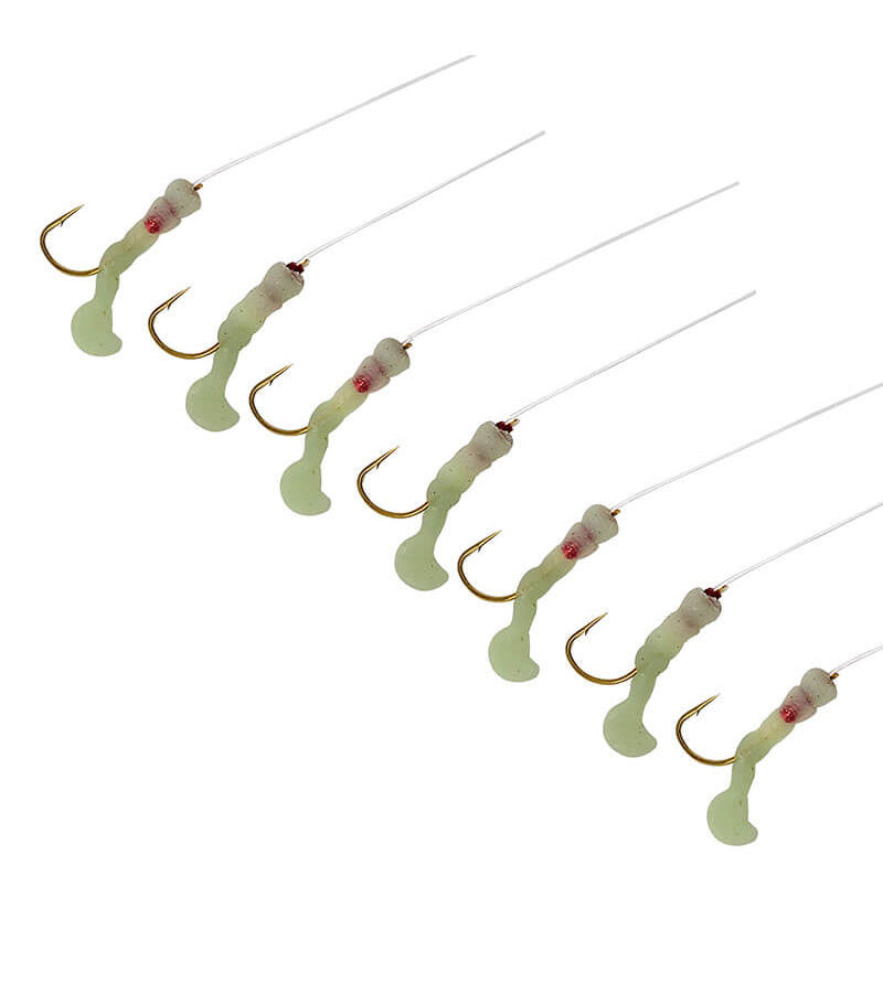 Gamakatsu Bait Rig with Glow Grubs Online Hot Sale
