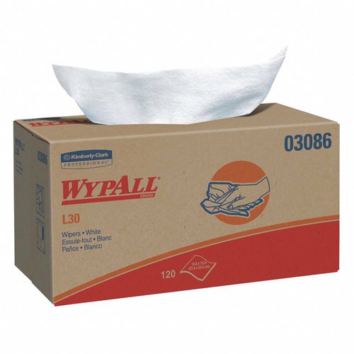 Kimberly-Clark LM5503086 10 x 11.2" – Package of 120 – WypAll Pop-Up Box Online Sale