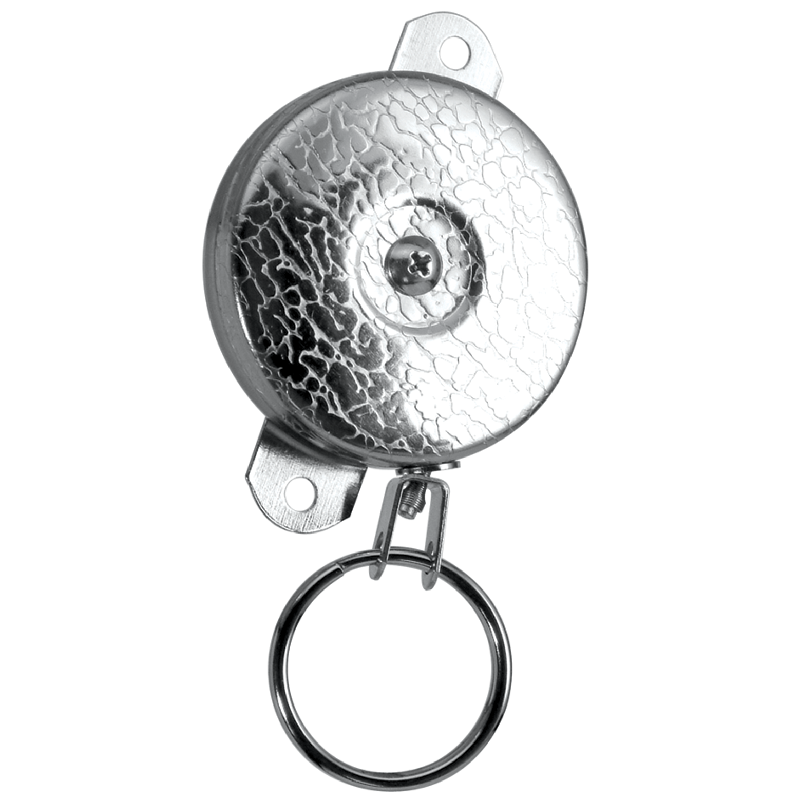Key-Bak RP650487022 Model: 487LS-HD-48" Stainless Steel Chain Tool Reel with Bracket Mount, Large Swivel – Large Yoke Attachment Supply