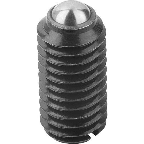 KIPP K0309.206 SPRING PLUNGER INTENSIFIED SPRING FORCE D=M06 L=14, STEEL, COMP:BALL STEEL Online now