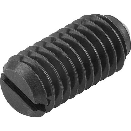 KIPP K0309.20 SPRING PLUNGER STANDARD SPRING FORCE D=M20 L=30, STEEL, COMP:BALL STEEL Discount