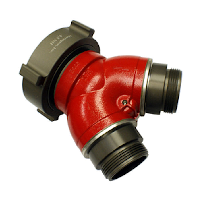 Harrington H220  2-Way Non-Clappered Siamese (Male Inlets x Female Outlet) Hot on Sale