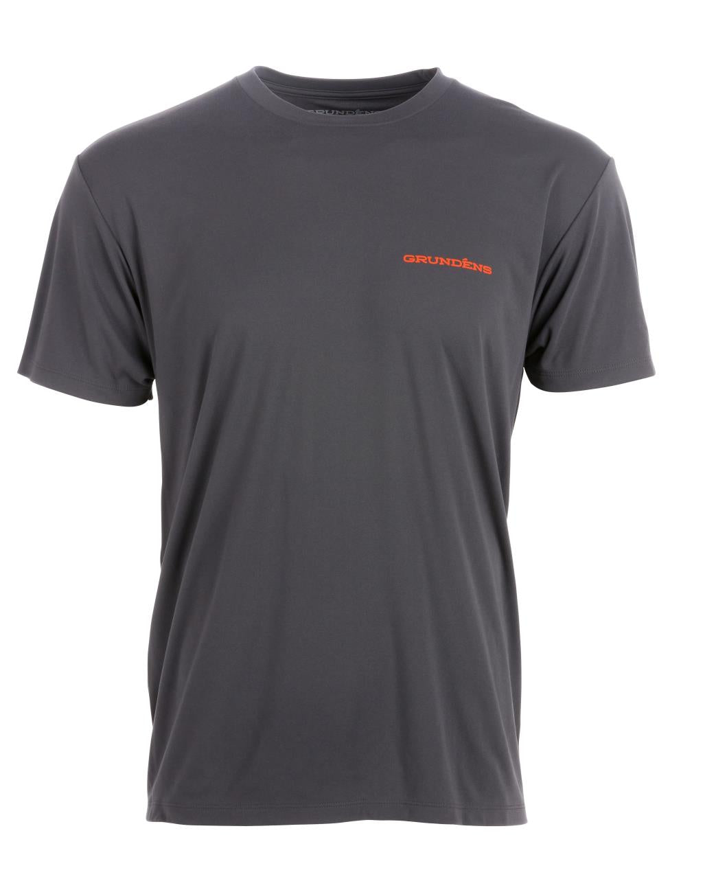 Grundens Tech Tee Linear Wave Short Sleeve Online Sale