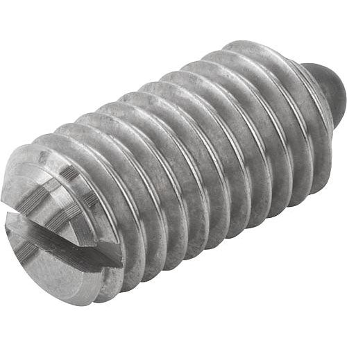 KIPP K0314.205 SPRING PLUNGER INTENSIFIED SPRING FORCE D=M05 L=12, STAINLESS STEEL, COMP:PIN STAINLESS STEEL, PU=10 Online now