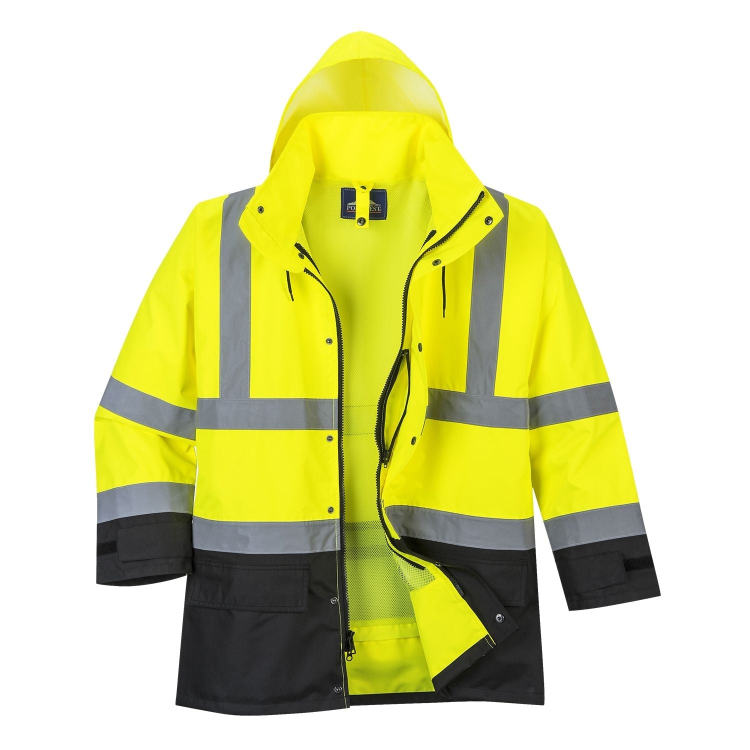 Hi-Vis 5-in-1 Executive Jacket- Yellow/Black Supply