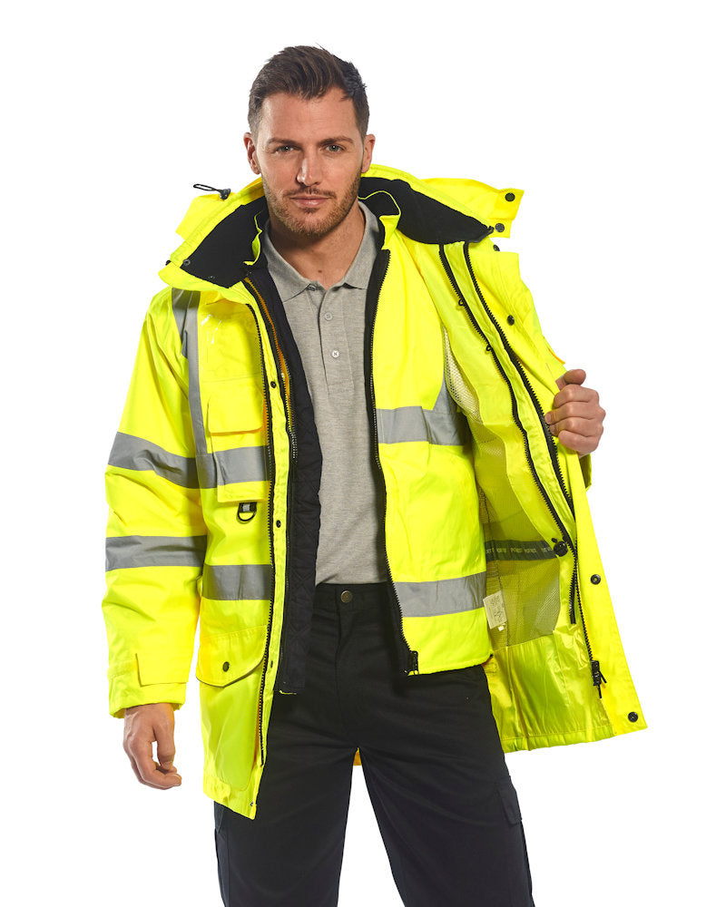 Hi-Vis 7-in-1 Traffic  Jacket Online Sale