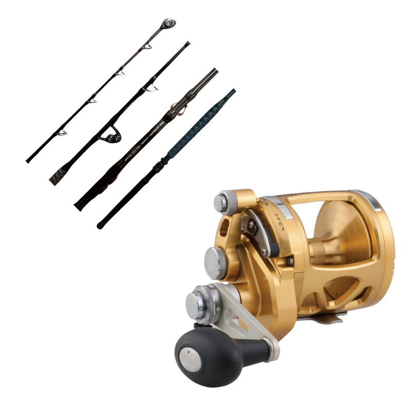 MagicTail 5’9 60-100# Standup/PENN INT50VISW Reel Pre-Spooled Combo Online Sale
