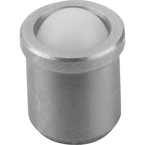 KIPP K0333.310 SPRING PLUNGER SPRING FORCE, SMOOTH VERSION, D=10 L=13,5, STAINLESS STEEL, COMP:POM, PU=25 Sale