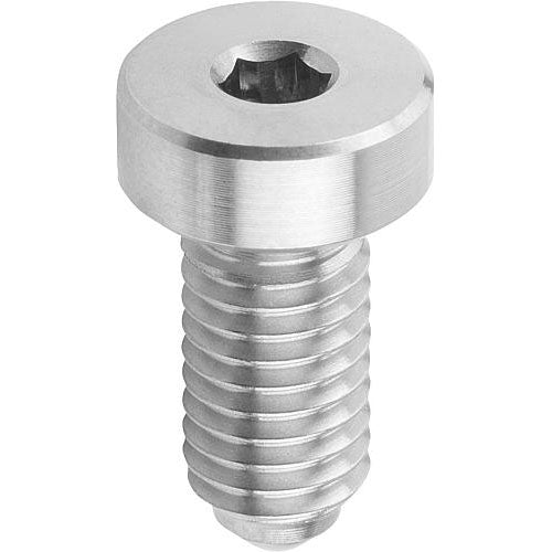 KIPP K0336.081 SPRING PLUNGER SPRING FORCE, WITH HEAD, D=M08 L=21, STAINLESS STEEL, COMP:BALL STAINLESS STEEL Hot on Sale