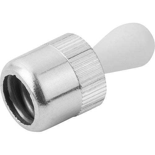 KIPP K0368.71054CU LATERAL SPRING PLUNGER, SPRING FORCE WITHOUT SEAL D=7/16, D2=7/16, L1=6,7, ALUMINIUM, COMP:POLYACETAL Discount