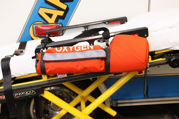 Portable Oxygen E Cylinder Padded Bag Orange Discount