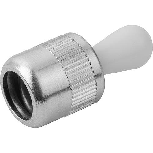 KIPP K0368.72104CQ LATERAL SPRING PLUNGER, SPRING FORCE W. SEAL D=5/8, D2=5/8, L1=16, ALUMINIUM, COMP:POLYACETAL Online Hot Sale