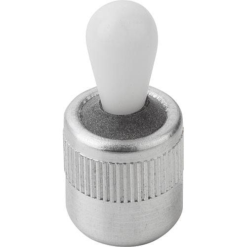 KIPP K0368.72064 LATERAL SPRING PLUNGER, SPRING FORCE W. SEAL D=10, D2=10, L1=10, ALUMINIUM, COMP:POLYACETAL Sale