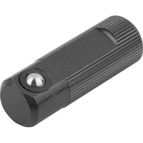 KIPP K0374.008 LATERAL SPRING PLUNGER SPRING FORCE, SINGLE SIDED, D=8 L=25, FORM:A, FREE-CUTTING STEEL, COMP:STAINLESS STEEL Online Hot Sale